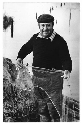 Delta del Po, ritratto di pescatore a Porto Levante