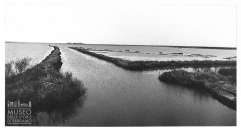 Delta del Po, paesaggio lagunare a Porto Levante