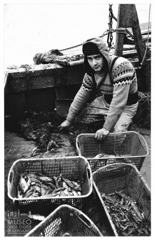 Delta del Po, ritratto di pescatore presso le Bocche del Po di Pila