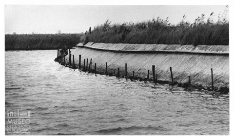 Delta del Po, le valli da pesca presso Pila