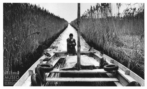 Delta del Po, in un canale