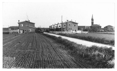 Delta del Po, centro abitato in zona rurale
