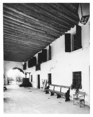 Delta del Po, porticato di Ca' Borin