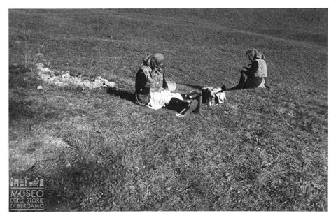 Scena di vita quotidiana nelle Marche