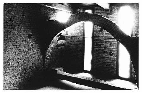 Particolare di un arco ogivale