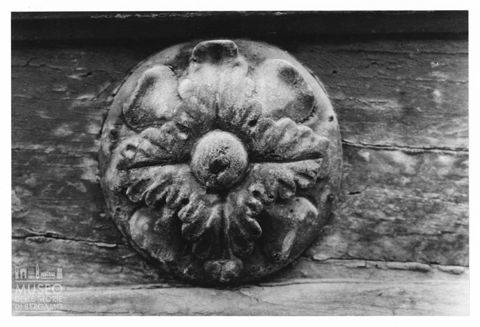 Particolare decorativo a Sant'Angelo in Vado