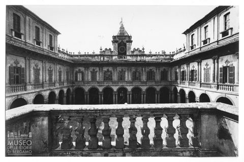 Scorcio di Palazzo Nuovo nel Castello di Brignano