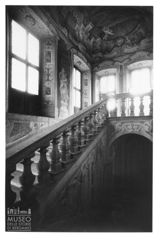 Interno di Palazzo Nuovo nel Castello di Brignano