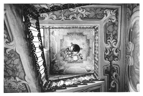 Interno di Palazzo Nuovo nel Castello di Brignano