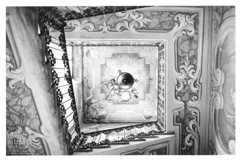 Interno di Palazzo Nuovo nel Castello di Brignano