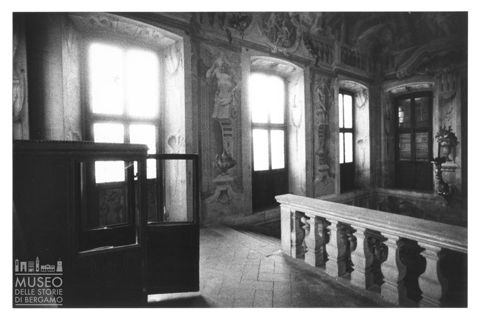 Interno di Palazzo Nuovo nel Castello di Brignano