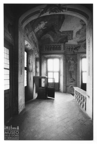 Interno di Palazzo Nuovo nel Castello di Brignano