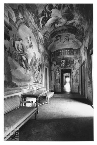 Interno di Palazzo Nuovo nel Castello di Brignano
