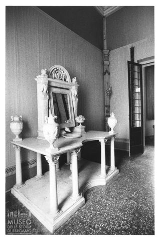 Arredi di Palazzo Nuovo nel Castello di Brignano