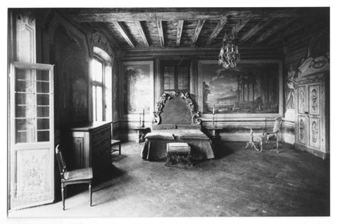 Camera da letto a Palazzo Nuovo nel Castello di Brignano