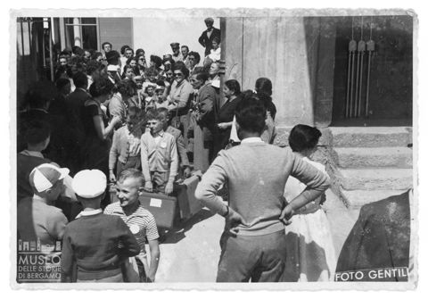 Bambini in partenza