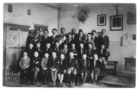 Ritratto di gruppo scolastico