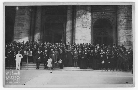 Ritratto di gruppo di reduci di guerra