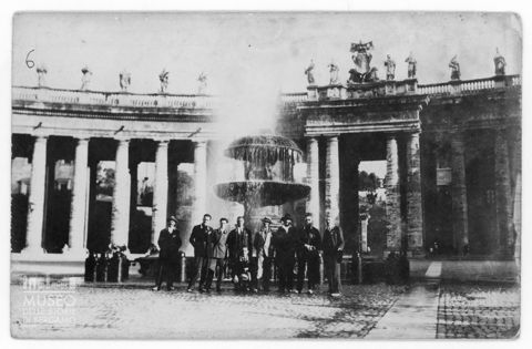 Città del Vaticano, ritratto di gruppo di granatieri
