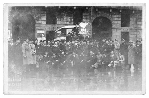 Ritratto di gruppo di granatieri