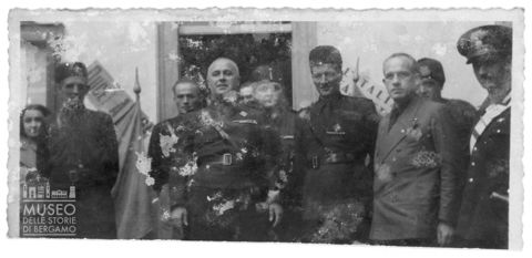 Ritratto di militari fascisti