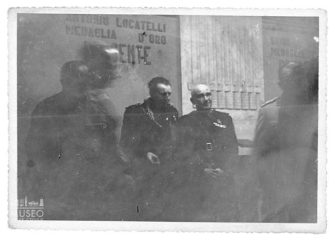 Ritratto di due militari fascisti