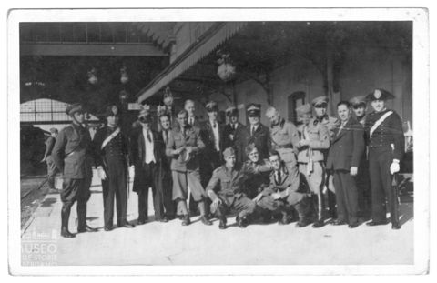 Ritratto di gruppo di militari