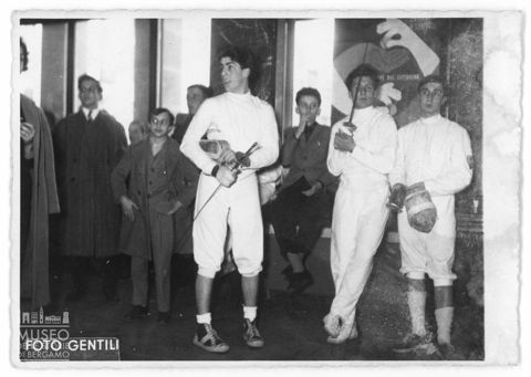Ritratto di tre schermidori