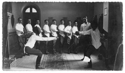 Gruppo di schermidori