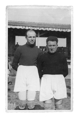 Bergamo, ritratto di calciatori