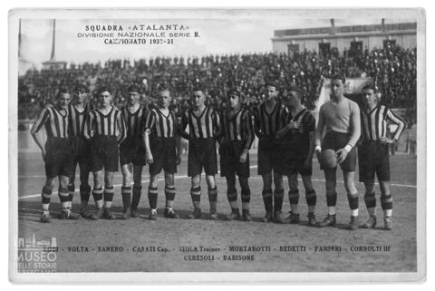 Bergamo, formazione dell'Atalanta