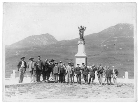 Gruppo al passo del Tonale