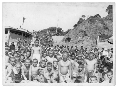 Bambini in spiaggia