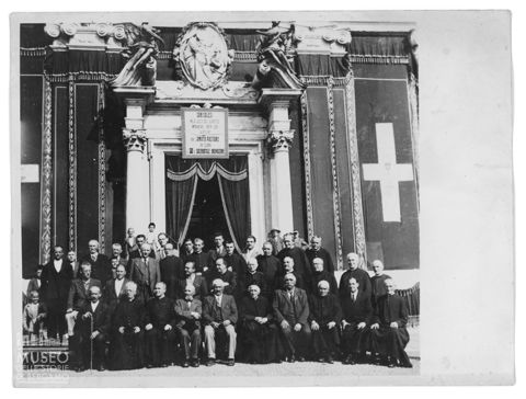 Sorisole, gruppo di sacerdoti