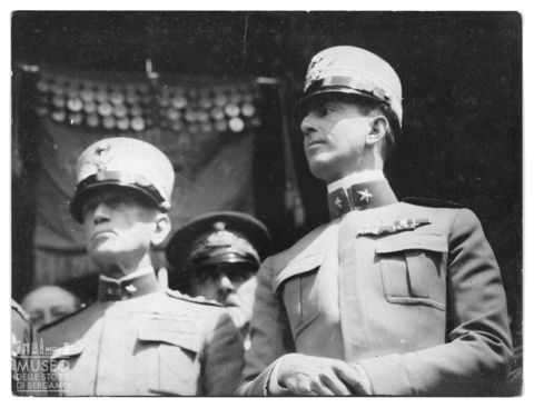 Il principe Umberto di Savoia a un evento