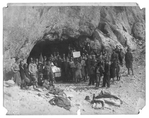 Ricordo dell'ascensione di Pio XI alla Presolana