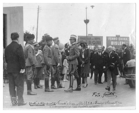 Visita a Bergamo dei principi di Piemonte