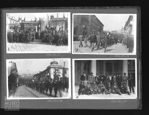 Adunata del 10° reggimento alpini a Bergamo