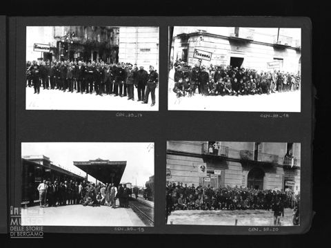 III raduno nazionale degli artiglieri a Napoli e gruppo in viaggio
