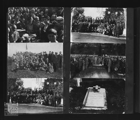 Ritratti di gruppo e visita al cimitero 