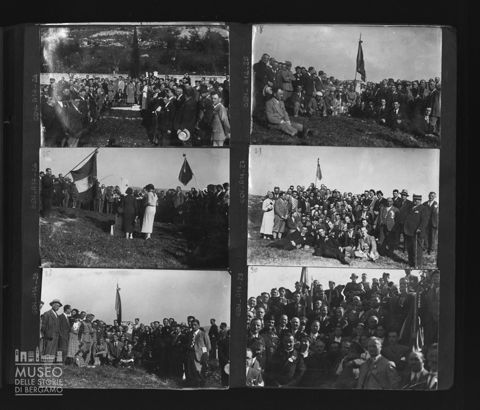 Ritratti di gruppo e visita al cimitero 