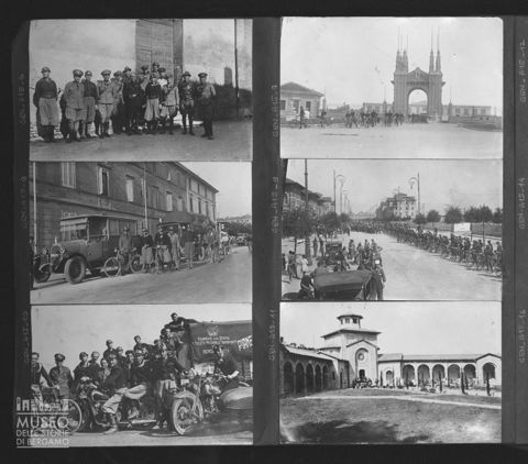 Viaggio di fascisti bergamaschi verso Forlì e Predappio