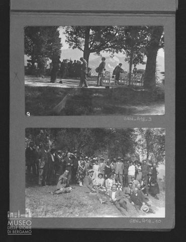 Visita a Castel Montecchio e ritratto di gruppo