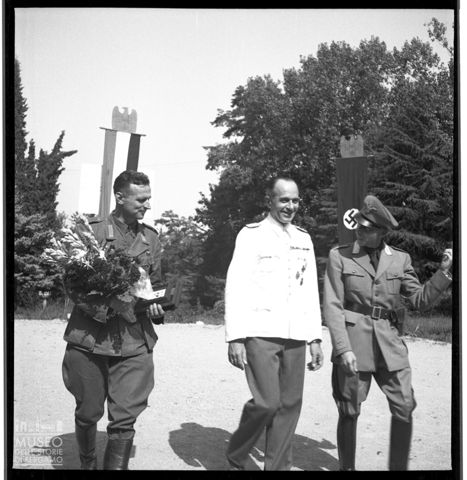 Ritratto di ufficiali nazisti e della R.S.I.