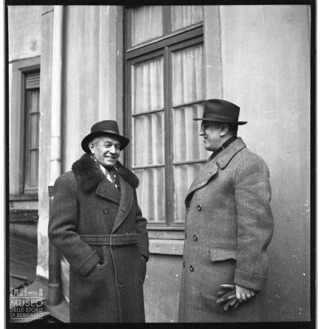 Ritratto di Ciro Prearo e di Alfred Knoche