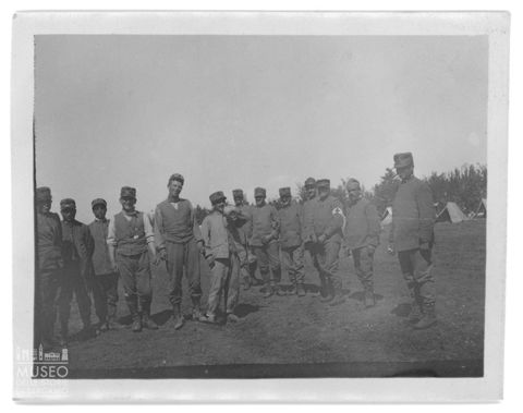 Ritratto di militari della Prima guerra mondiale