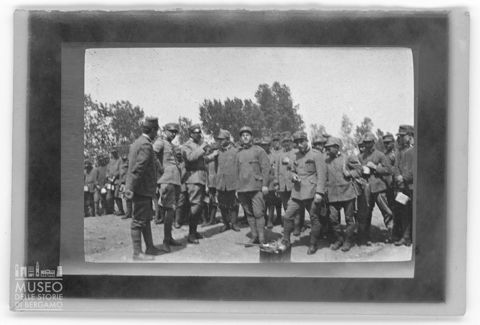 Ritratto di gruppo di militari