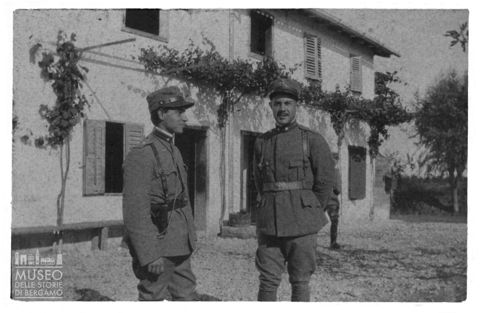 Ritratto di due sottotenenti della Prima guerra mondiale