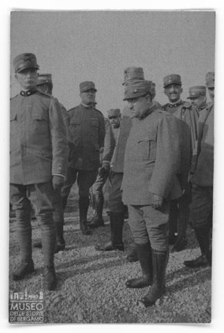 Gruppo di militari della Prima guerra mondiale