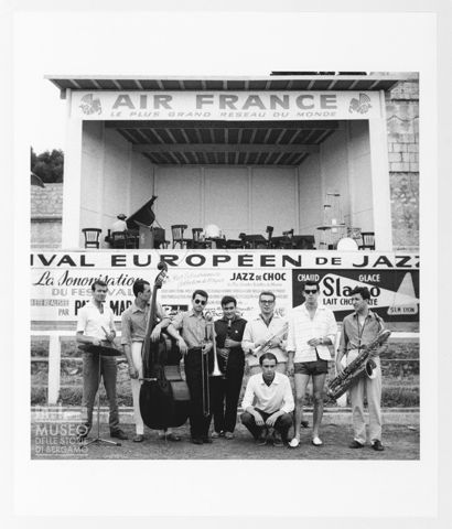 Ritratto di gruppo della Rheno Dixieland Band